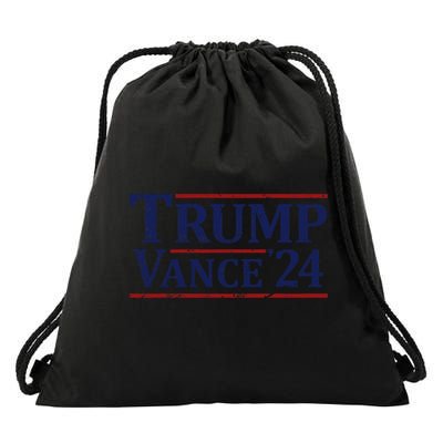 Trump Vance 24 Vintage 2024 Maga Drawstring Bag
