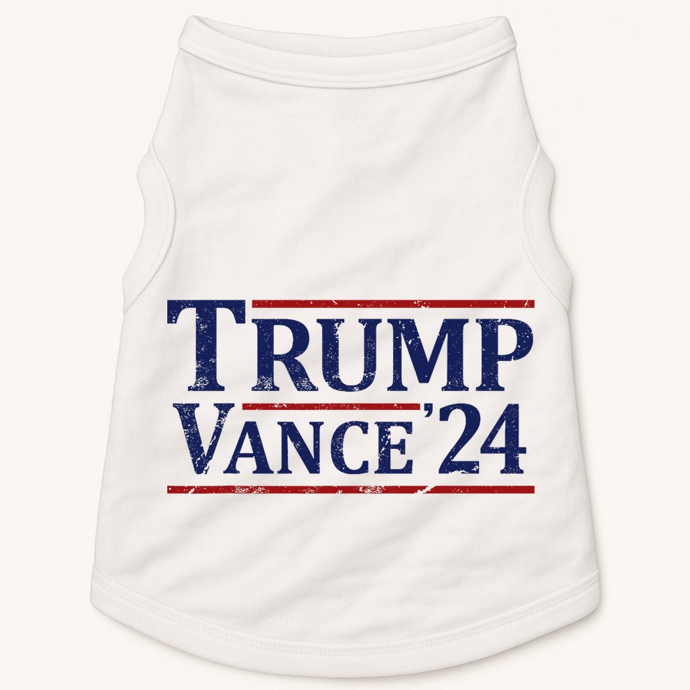 Trump Vance 24 Vintage 2024 Maga Doggie Tank