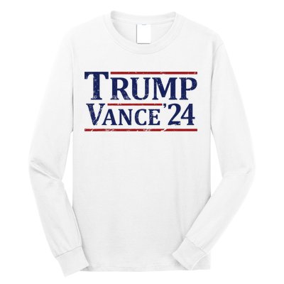 Trump Vance 24 Vintage 2024 Maga Long Sleeve Shirt