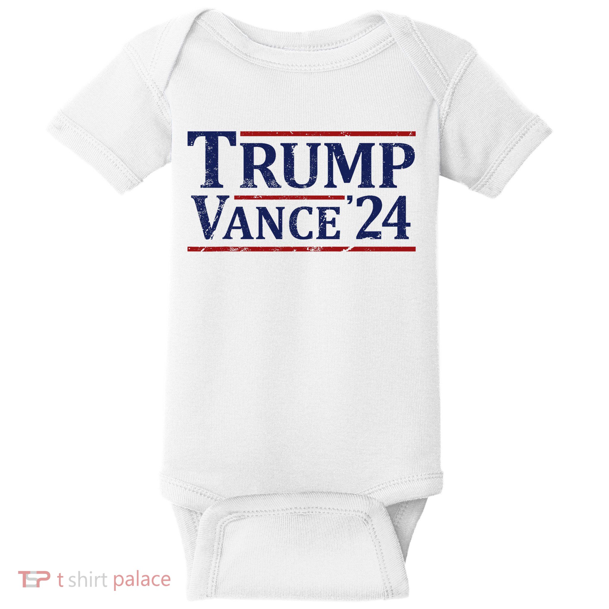 Trump Vance 24 Vintage 2024 Maga Baby Bodysuit