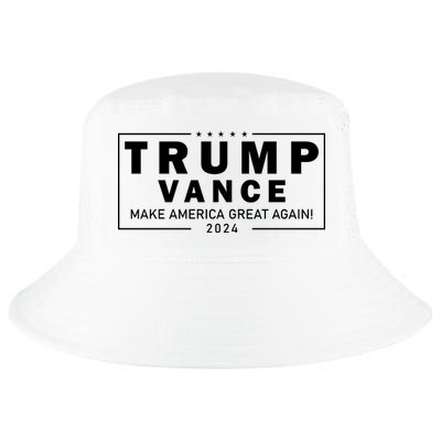 Trump Vance 2024 Make America Great Again Maga Blackout Logo Cool Comfort Performance Bucket Hat