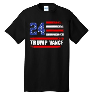 Trump Vance 24 Vintage 2024 Tall T-Shirt