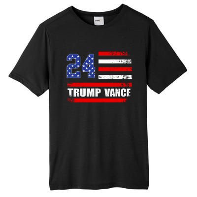 Trump Vance 24 Vintage 2024 Tall Fusion ChromaSoft Performance T-Shirt