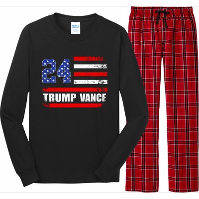 Trump Vance 24 Vintage 2024 Long Sleeve Pajama Set