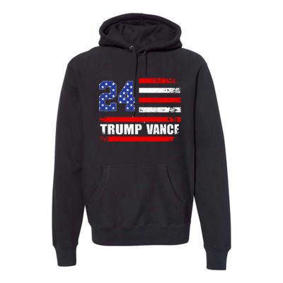 Trump Vance 24 Vintage 2024 Premium Hoodie