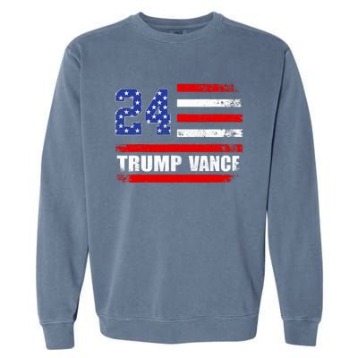 Trump Vance 24 Vintage 2024 Garment-Dyed Sweatshirt