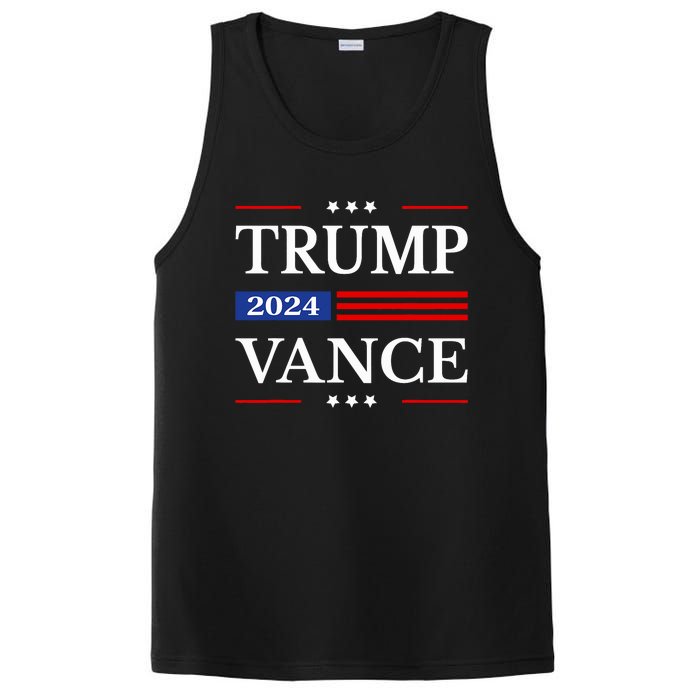 Trump Vance 2024 Donald Trump 2024 President Jd Vance J.D. PosiCharge Competitor Tank