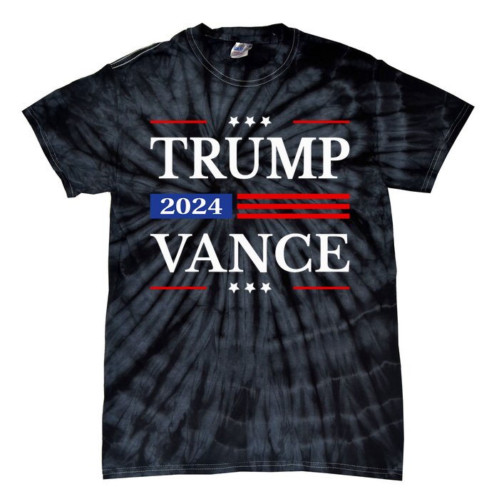 Trump Vance 2024 Donald Trump 2024 President Jd Vance J.D. Tie-Dye T-Shirt