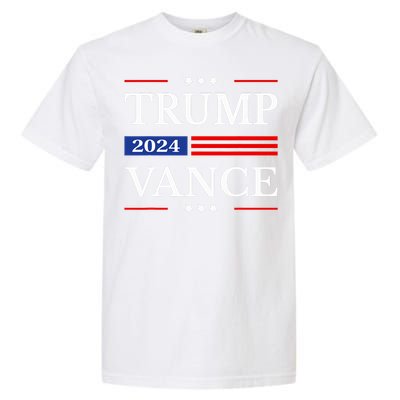 Trump Vance 2024 Donald Trump 2024 President Jd Vance J.D. Garment-Dyed Heavyweight T-Shirt