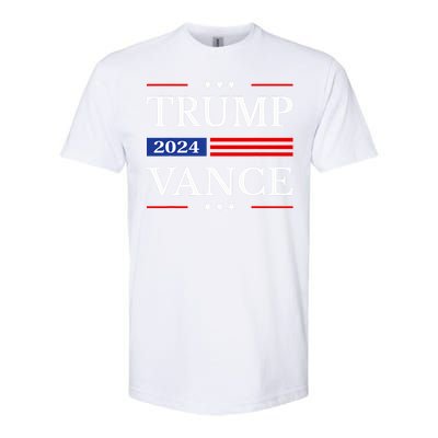 Trump Vance 2024 Donald Trump 2024 President Jd Vance J.D. Softstyle CVC T-Shirt