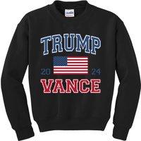 Trump Vance 2024 Donald Trump 2024 President Jd Vance J.D Kids Sweatshirt