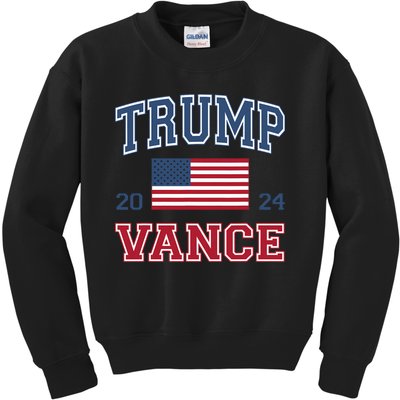 Trump Vance 2024 Donald Trump 2024 President Jd Vance J.D Kids Sweatshirt