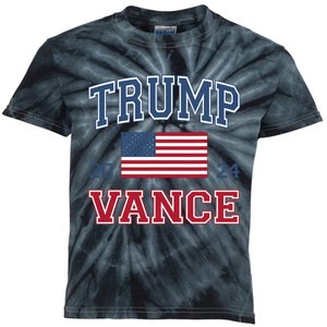 Trump Vance 2024 Donald Trump 2024 President Jd Vance J.D Kids Tie-Dye T-Shirt