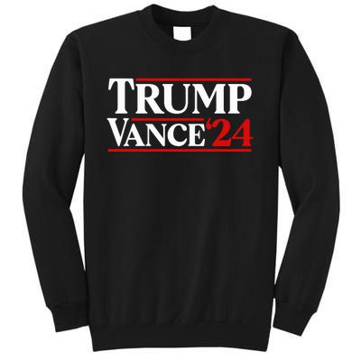 Trump Vance 2024 Donald Trump J.D. Vance For President Tall Sweatshirt