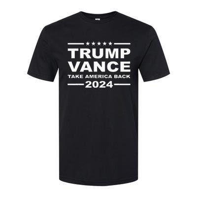 Trump Vance 2024 Take America Back President Softstyle CVC T-Shirt