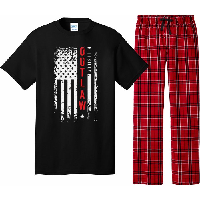 Trump Vance 2024 Donald Trump Jd Vance Outlaw Hillbilly Pajama Set