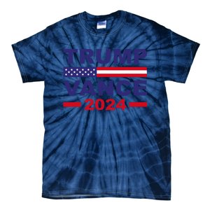 Trump Vance 2024 Donald Trump J.D. Vance For President Tie-Dye T-Shirt