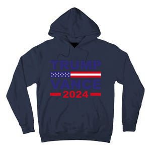 Trump Vance 2024 Donald Trump J.D. Vance For President Tall Hoodie