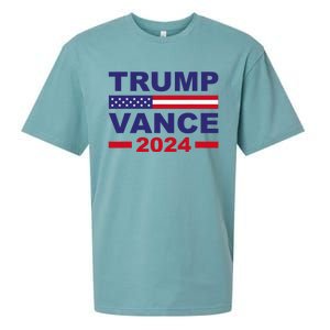 Trump Vance 2024 Donald Trump J.D. Vance For President Sueded Cloud Jersey T-Shirt