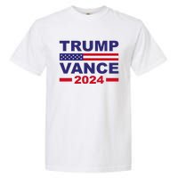 Trump Vance 2024 Donald Trump J.D. Vance For President Garment-Dyed Heavyweight T-Shirt