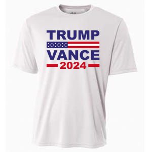 Trump Vance 2024 Donald Trump J.D. Vance For President Cooling Performance Crew T-Shirt