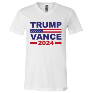 Trump Vance 2024 Donald Trump J.D. Vance For President V-Neck T-Shirt