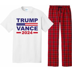 Trump Vance 2024 Donald Trump J.D. Vance For President Pajama Set