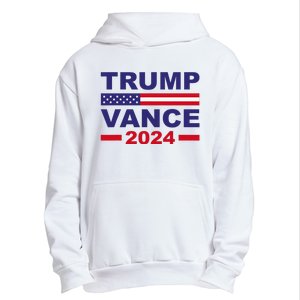 Trump Vance 2024 Donald Trump J.D. Vance For President Urban Pullover Hoodie