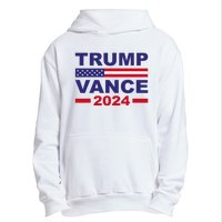 Trump Vance 2024 Donald Trump J.D. Vance For President Urban Pullover Hoodie