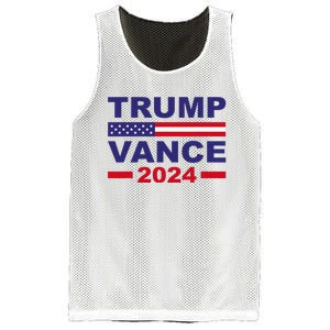 Trump Vance 2024 Donald Trump J.D. Vance For President Mesh Reversible Basketball Jersey Tank