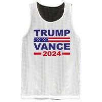 Trump Vance 2024 Donald Trump J.D. Vance For President Mesh Reversible Basketball Jersey Tank