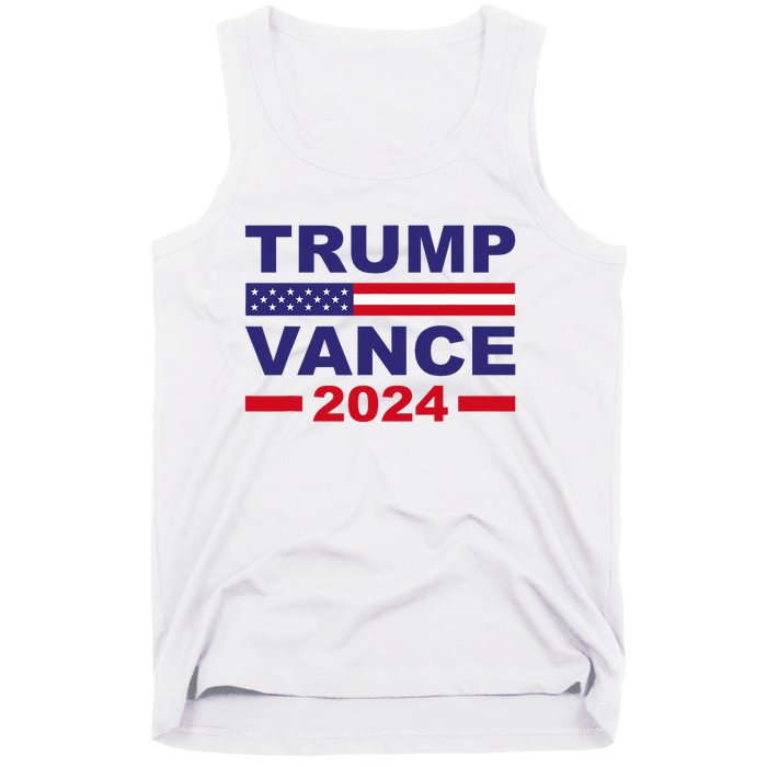 Trump Vance 2024 Donald Trump J.D. Vance For President Tank Top