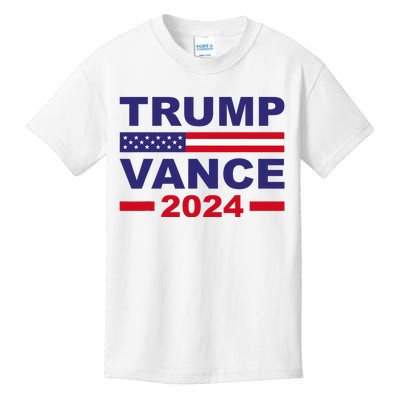 Trump Vance 2024 Donald Trump J.D. Vance For President Kids T-Shirt