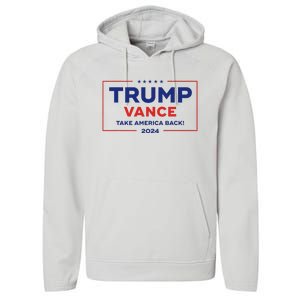 Trump Vance 2024 Vice President Vp Trump 2024 Election Performance Fleece Hoodie