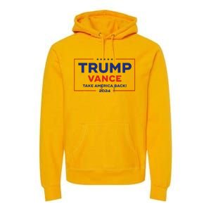 Trump Vance 2024 Vice President Vp Trump 2024 Election Premium Hoodie