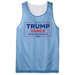 Trump Vance 2024 Vice President Vp Trump 2024 Election Mesh Reversible Basketball Jersey Tank