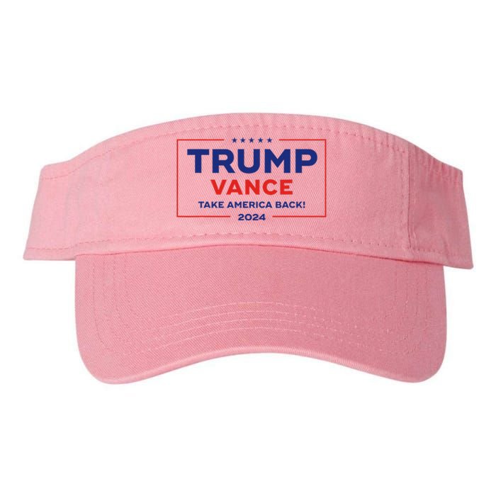 Trump Vance 2024 Vice President Vp Trump 2024 Election Valucap Bio-Washed Visor