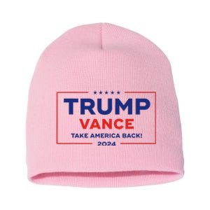 Trump Vance 2024 Vice President Vp Trump 2024 Election Short Acrylic Beanie