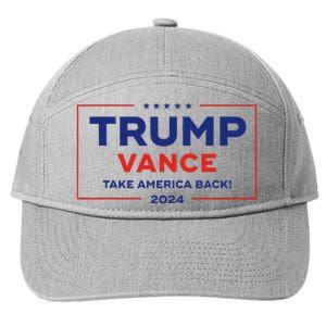 Trump Vance 2024 Vice President Vp Trump 2024 Election 7-Panel Snapback Hat