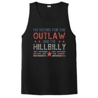 Trump Vance 2024 Donald Trump J.D. Vance Outlaw Hillbilly PosiCharge Competitor Tank