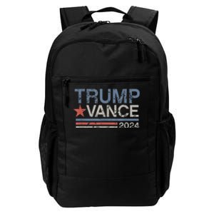 Trump Vance 2024 Retro Stripe Trump Jd Vance Daily Commute Backpack