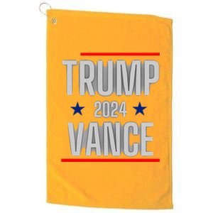 Trump Vance 2024 Presidential Race Platinum Collection Golf Towel