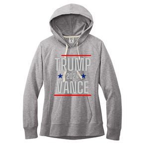 Trump Vance 2024 Presidential Race Women's Fleece Hoodie