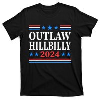 Trump Vance 2024 Outlaw Hillbilly Us Flag Vintage T-Shirt