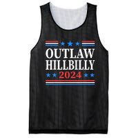 Trump Vance 2024 Outlaw Hillbilly Us Flag Vintage Mesh Reversible Basketball Jersey Tank