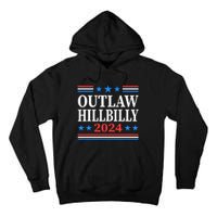 Trump Vance 2024 Outlaw Hillbilly Us Flag Vintage Tall Hoodie