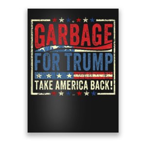 Trump Vance 2024 Proud To Be Garbage Presidential Election Poster