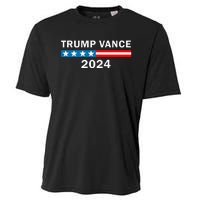 Trump Vance 2024 Donald Trump J.D. Vance For President Cooling Performance Crew T-Shirt