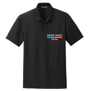 Trump Vance 2024 Donald Trump J.D. Vance For President Dry Zone Grid Polo