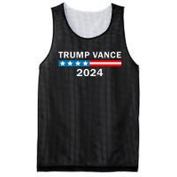 Trump Vance 2024 Donald Trump J.D. Vance For President Mesh Reversible Basketball Jersey Tank